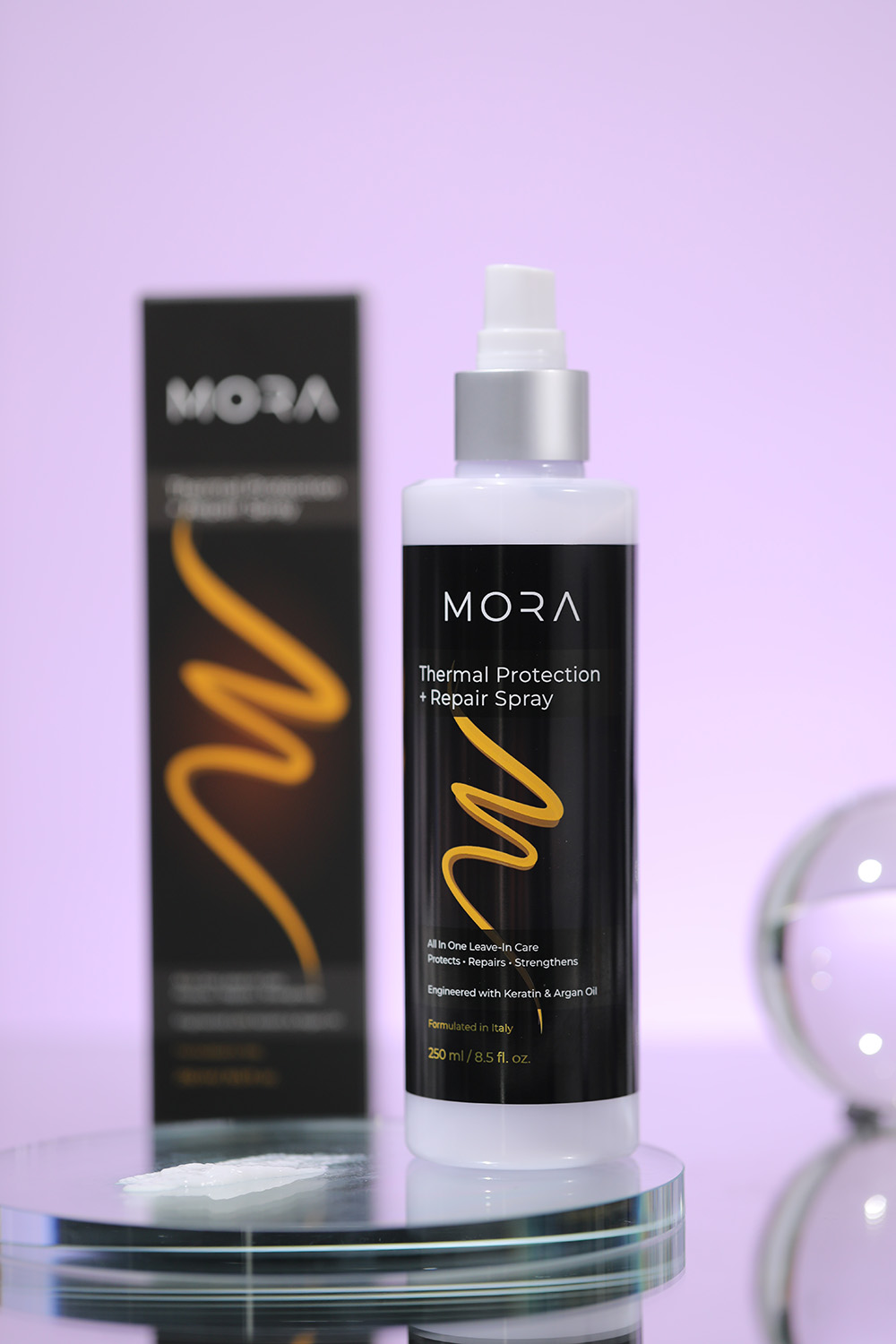 Mora StylerPro 8-in-1 Matte black + All-in-One Hair Care & Heat Protection Bundle - Image 7