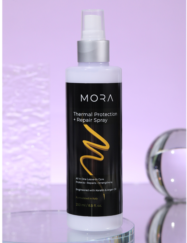 Mora StylerPro 8-in-1 Matte black + All-in-One Hair Care & Heat Protection Bundle - Image 8